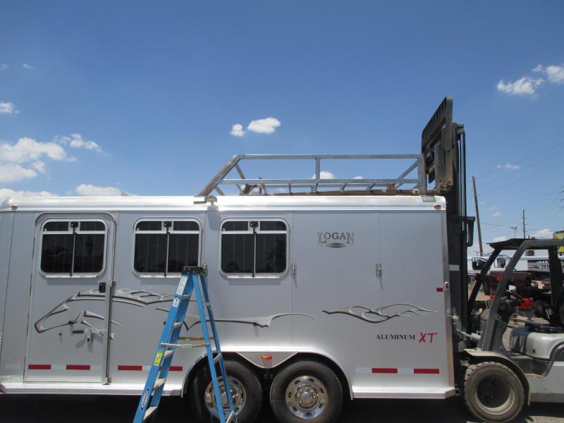 CUSTOM BUILT IMPERIAL HAY RACK AND LADDER TO FIT ANY TRAILERS
