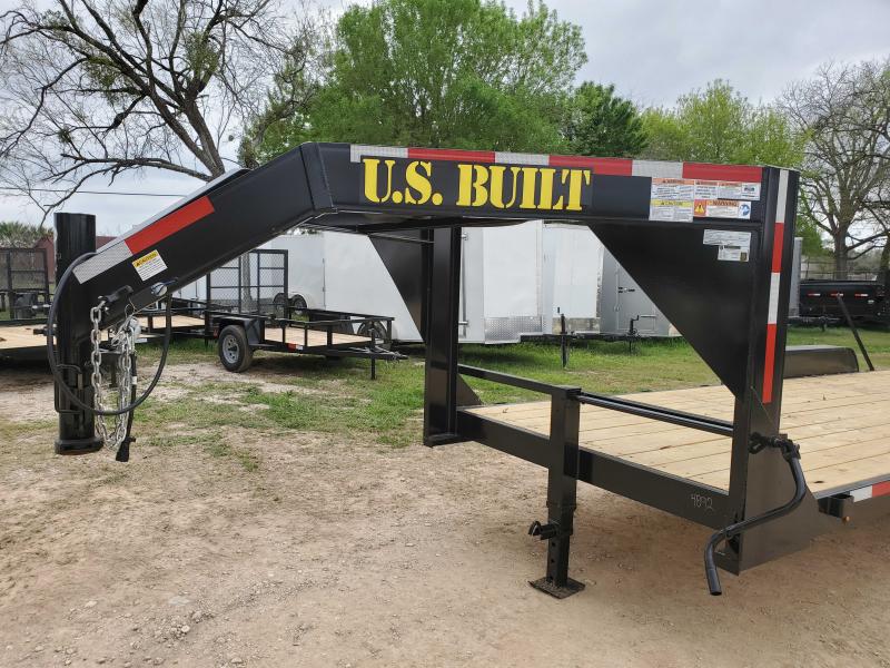 83 X 20 Gooseneck Lowboy Equipment Trailer 14k GVWR Blue Star