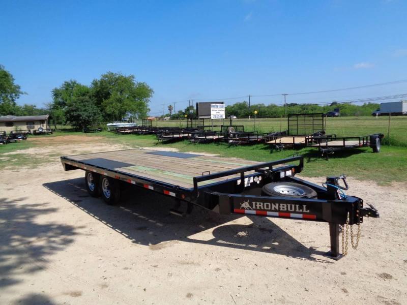102 X 20 Bumper Pull Deckover Equipment Trailer 14k GVWR Blue Star