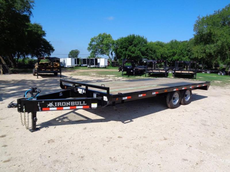 102 X 20 Bumper Pull Deckover Equipment Trailer 14k GVWR Blue Star