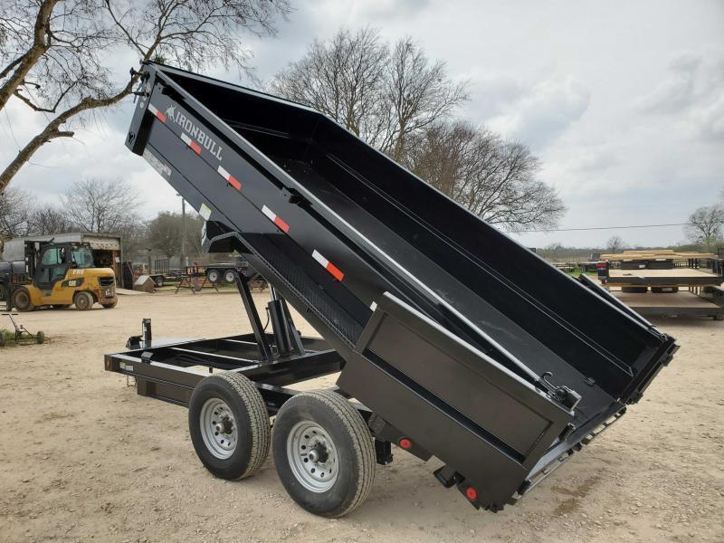 83 X 14 Bumper Pull Dump Trailer 14k GVWR Blue Star Trailer Supply