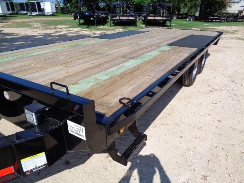 102 X 20 Bumper Pull Deckover Equipment Trailer 14k GVWR Blue Star
