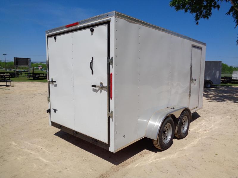 7 X 14 Tandem Axle Enclosed Cargo Trailer Blue Star Trailer Supply