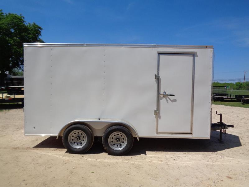 7 X 14 Tandem Axle Enclosed Cargo Trailer | Blue Star Trailer Supply
