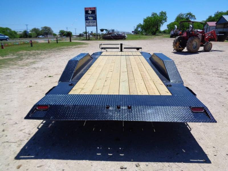 102 X 20 Bumper Pull Tilt Trailer 14k GVWR Blue Star Trailer Supply Dump, Equipment and