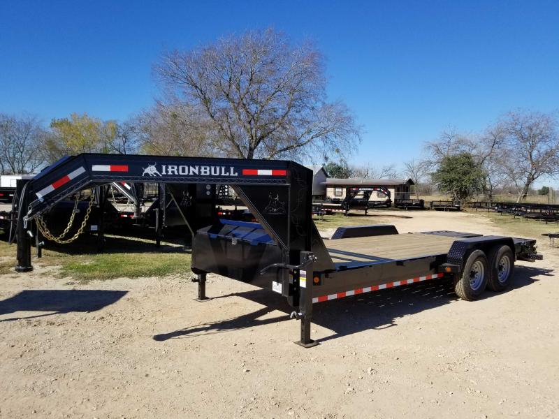 83 X 20 Gooseneck Lowboy Equipment Trailer 14k GVWR Blue Star