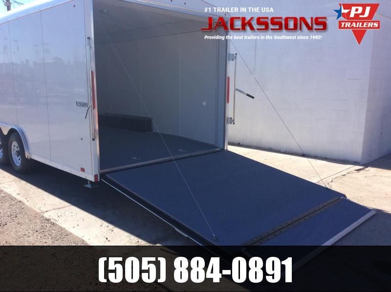 2019 24FT Look Trailers VISION Enclosed Cargo Trailer Jackssons Albuquerque, NM PJ Flatbed
