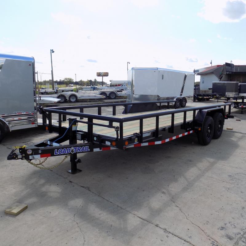 New Load Trail 83" x 20' Open Car/Equipment Trailer - $0 Down & Payments From $125/mo. W.A.C. New Load Trail 83" x 20' Open Car/Equipment Trailer - $0 Down & Payments From $125/mo. W.A.C.