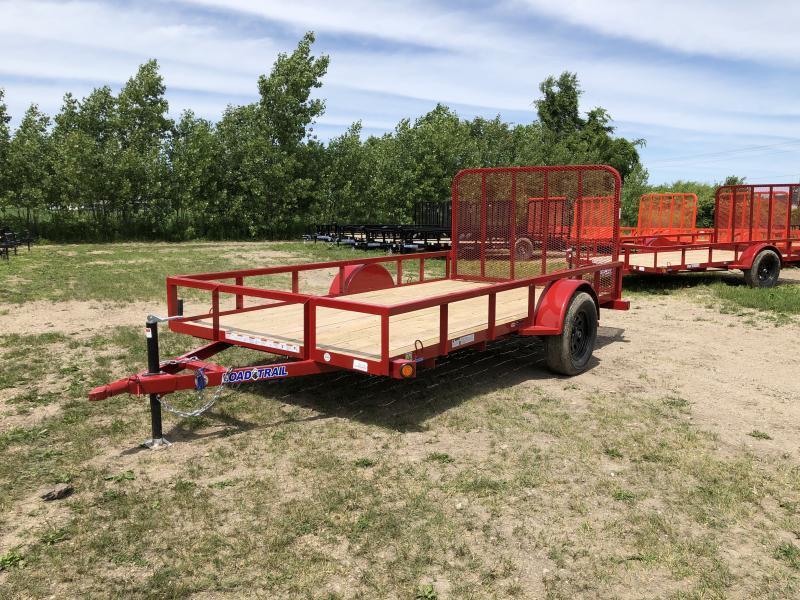 Load Trail SE Red 77x12 Utility Trailer Load Trail SE Red 77x12 Utility Trailer