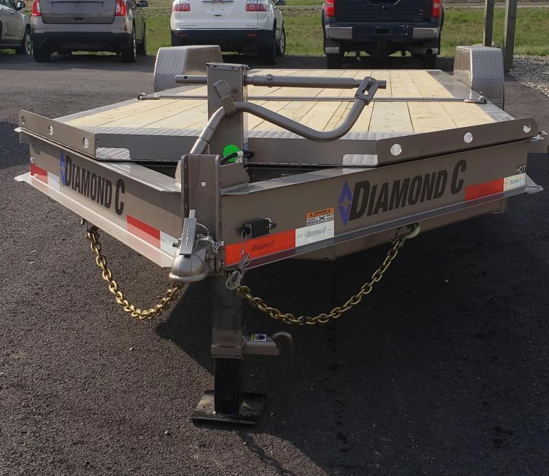2020 Diamond C Trailers HDT207L22x82 tilt deck Equipment Trailer 2020 Diamond C Trailers HDT207L22x82 tilt deck Equipment Trailer