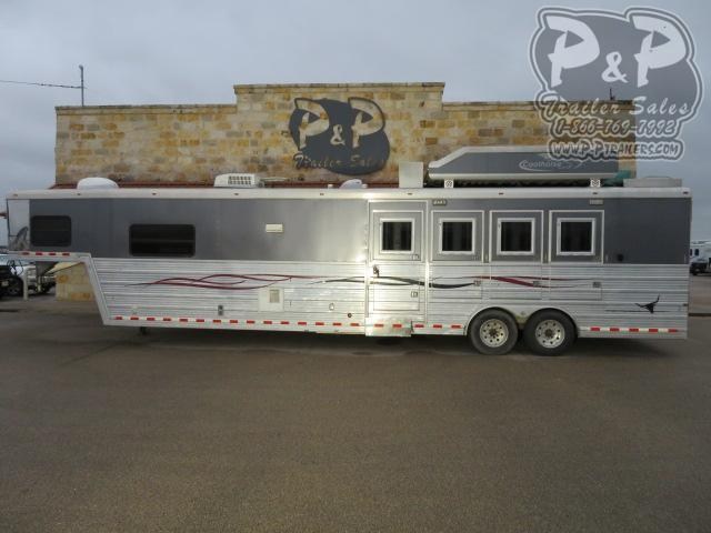 2008 Bloomer 8416 4 Horse Slant Load Trailer 16 FT LQ 2008 Bloomer 8416 4 Horse Slant Load Trailer 16 FT LQ