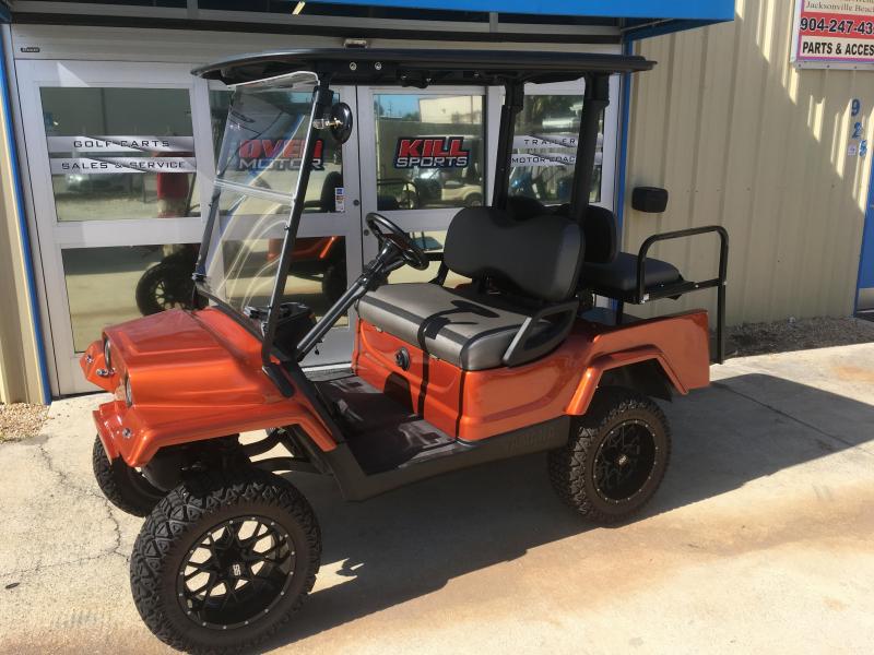 2019 Yamaha Drive 2 Adventurer Sport Gas Golf Cart 4 Passenger Red Golf Carts, Electric Golf