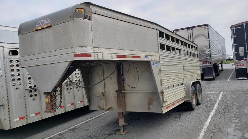 1998 EBY 16' x 7'6" x 6'6" Wrangler Livestock Trailer 1998 EBY 16' x 7'6" x 6'6" Wrangler Livestock Trailer