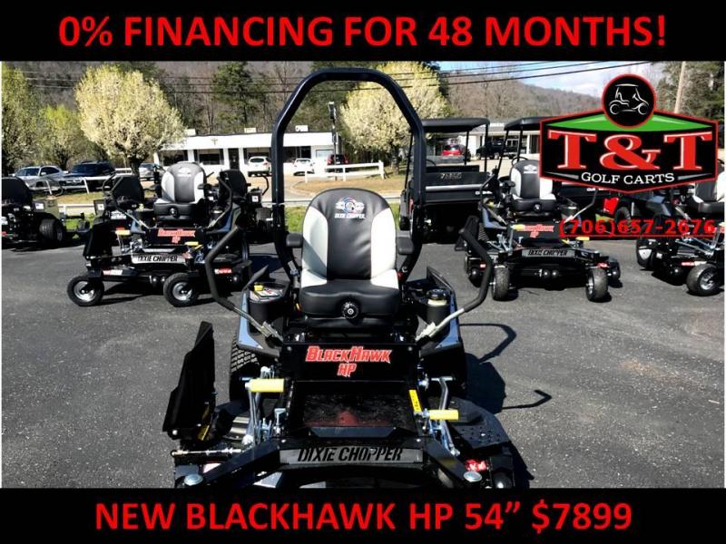 2018 DIXIE CHOPPER BLACKHAWK Hp 2460kw LAWN MOWER T and T Golf Carts
