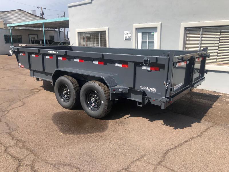 2020 Lamar Trailers DL7k16 Dump Trailer14000 GVWR spreader gate