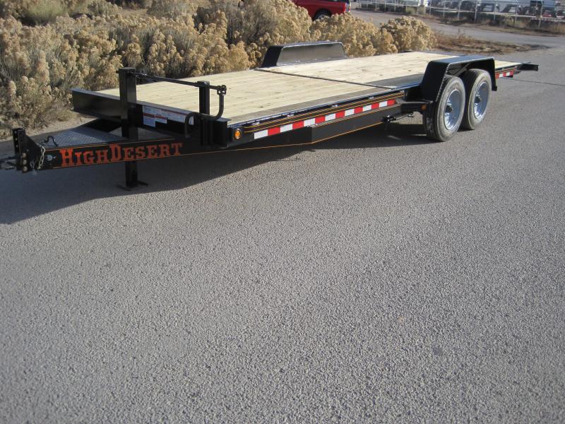 2020 High Desert Trailers- Heavy Duty Tilt Trailer- 22 ft tilt- 8000 lb axles- 17.5/16 ply tires- 17000# GVWR 2020 High Desert Trailers- Heavy Duty Tilt Trailer- 22 ft tilt- 8000 lb axles- 17.5/16 ply tires- 17000# GVWR