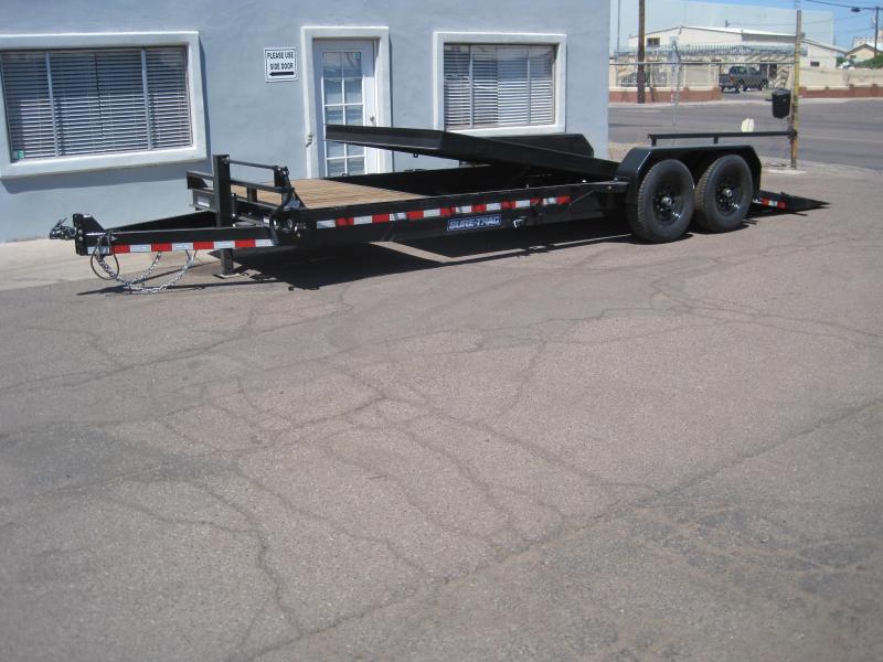 2019 Sure-Trac Trailer TD-14k-20ft Split Tilt Equipment Trailer 2019 Sure-Trac Trailer TD-14k-20ft Split Tilt Equipment Trailer