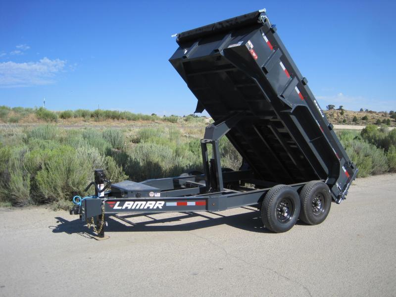 **ON SALE NOW** Lamar Heavy Duty Dump Trailer- 7x14- 14000# GVWR- Scissor Hoist- Ramps- Deluxe Tarp Kit- 3-way Spreader Gate- Adj Coupler- Cash Discounts (See Below) **ON SALE NOW** Lamar Heavy Duty Dump Trailer- 7x14- 14000# GVWR- Scissor Hoist- Ramps- Deluxe Tarp Kit- 3-way Spreader Gate- Adj Coupler- Cash Discounts (See Below)