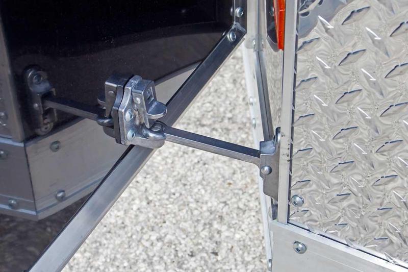 Door Hold Back Horse Trailers For Sale Double J Trailers in