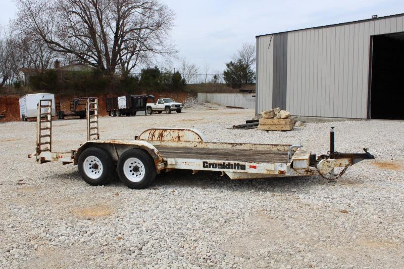 1999 Cronkhite 16' Equipment Trailer 1999 Cronkhite 16' Equipment Trailer