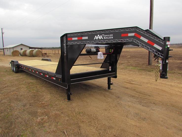 Gooseneck Car Haulers AAA Trailer Sales Flatbed
