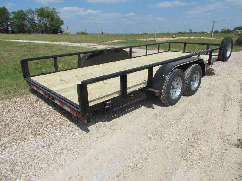 18'+Tandem+Axle+Trailer 2015 Tandem Axle Utility 83''x18' GVWR 7000 | AAA Trailer Sales ...