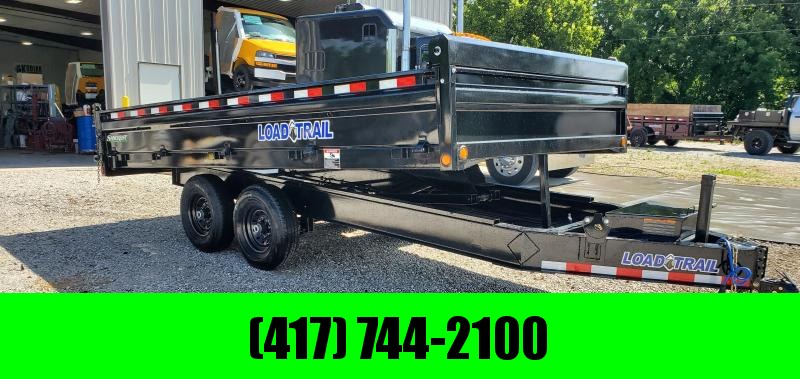 2019 LOAD TRAIL 96X16 TANDEM 14K DECKOVER DUMP W/(18")FOLD DOWN SIDES 2019 LOAD TRAIL 96X16 TANDEM 14K DECKOVER DUMP W/(18")FOLD DOWN SIDES