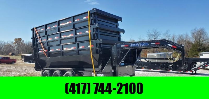 2019 Load Trail 83x16 TRIPLE 21K ROLL OFF GOOSENECK TRAILER W/3- 83X16X4 BINS 2019 Load Trail 83x16 TRIPLE 21K ROLL OFF GOOSENECK TRAILER W/3- 83X16X4 BINS