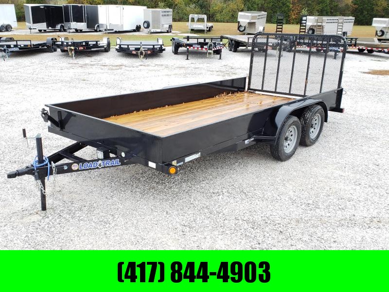 2020 Load Trail 83" x 16' Tandem Axle Utility Trailer w/ Solid sides 2020 Load Trail 83" x 16' Tandem Axle Utility Trailer w/ Solid sides