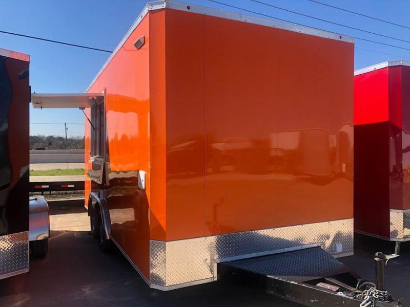 2020 Salvation Trailers 8.5X16TA Orange Vending / Concession Trailer 2020 Salvation Trailers 8.5X16TA Orange Vending / Concession Trailer