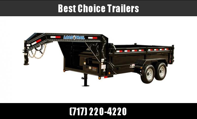 2020 Load Trail 7x14' Gooseneck Dump Trailer 14000# GVW * GD8314072 * 8" I-BEAM FRAME * 12K JACK * 3-WAY GATE * TARP KIT * SCISSOR HOIST * 10GA 2PC SIDES & FLOOR * 6" TUBE BED FRAME * CLEARANCE 2020 Load Trail 7x14' Gooseneck Dump Trailer 14000# GVW * GD8314072 * 8" I-BEAM FRAME * 12K JACK * 3-WAY GATE * TARP KIT * SCISSOR HOIST * 10GA 2PC SIDES & FLOOR * 6" TUBE BED FRAME * CLEARANCE