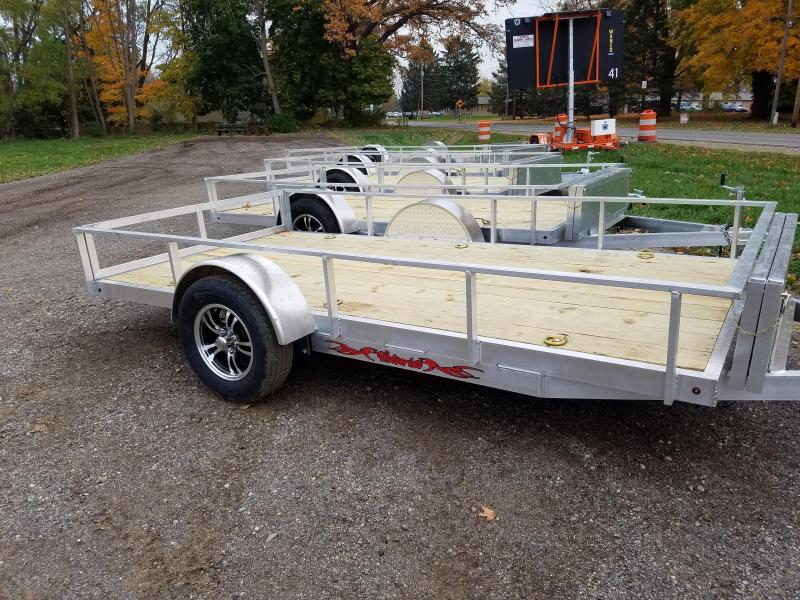 2018 Wolverine Trailers 6x12 Utility Trailer Lawn Mowers and