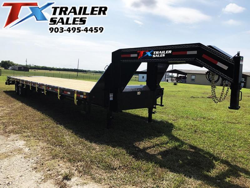 2020 East Texas 102'' X 40' GOOSENECK DECK OVER/HOT SHOT / Flatbed Trailer 1