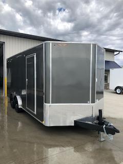 2020 H and H Trailers 101"x16' Charcoal Cargo V-Nose 5.2k Tandem Axle 2020 H and H Trailers 101"x16' Charcoal Cargo V-Nose 5.2k Tandem Axle