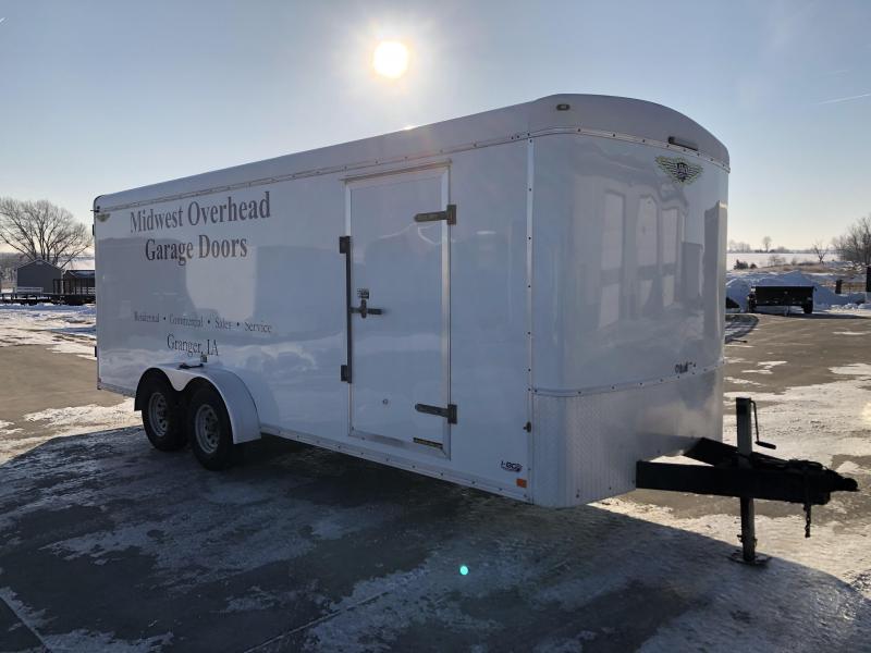 USED 2005 H and H Trailers 7'x20' Top Line Enclosed Round Top Round Nose Cargo Trailer USED 2005 H and H Trailers 7'x20' Top Line Enclosed Round Top Round Nose Cargo Trailer