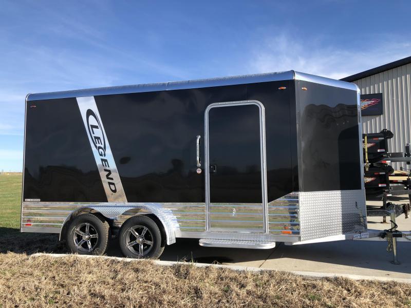 2020 Legend Trailers Black Deluxe 7'X14' + 3' V-Nose Tandem Axle Enclosed Cargo Trailer 2020 Legend Trailers Black Deluxe 7'X14' + 3' V-Nose Tandem Axle Enclosed Cargo Trailer