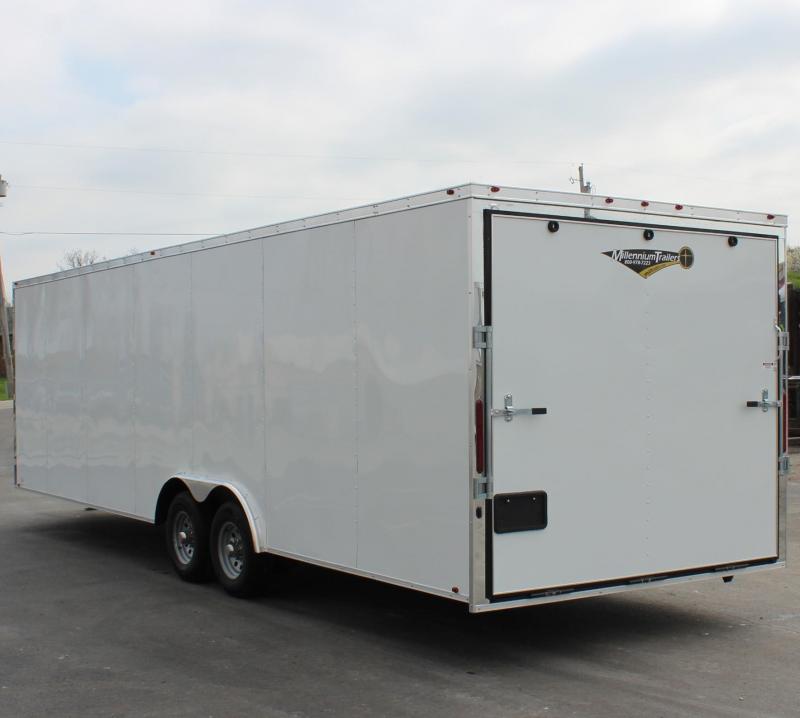 READY! 2020 28� Millennium Chrome Enclosed Race Car