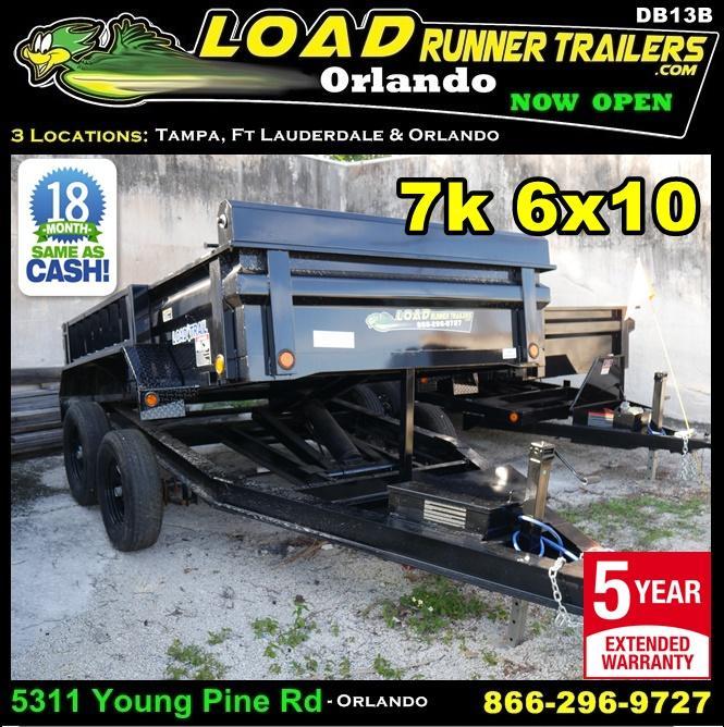 *DB71* 7x14 Nortstar Dump Trailer 7 Ton Tandem Axle Trailers 7 x 14 D8314T724S Trailers