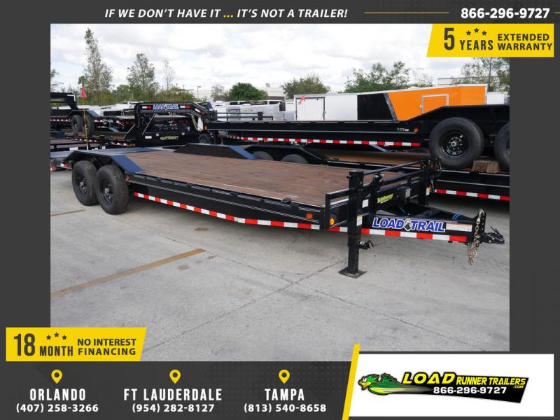 *107252* 8.5x24 Load Trail Equipment Trailer |LRT Tandem Axle Trailers 8.5 x 24 *107252* 8.5x24 Load Trail Equipment Trailer |LRT Tandem Axle Trailers 8.5 x 24