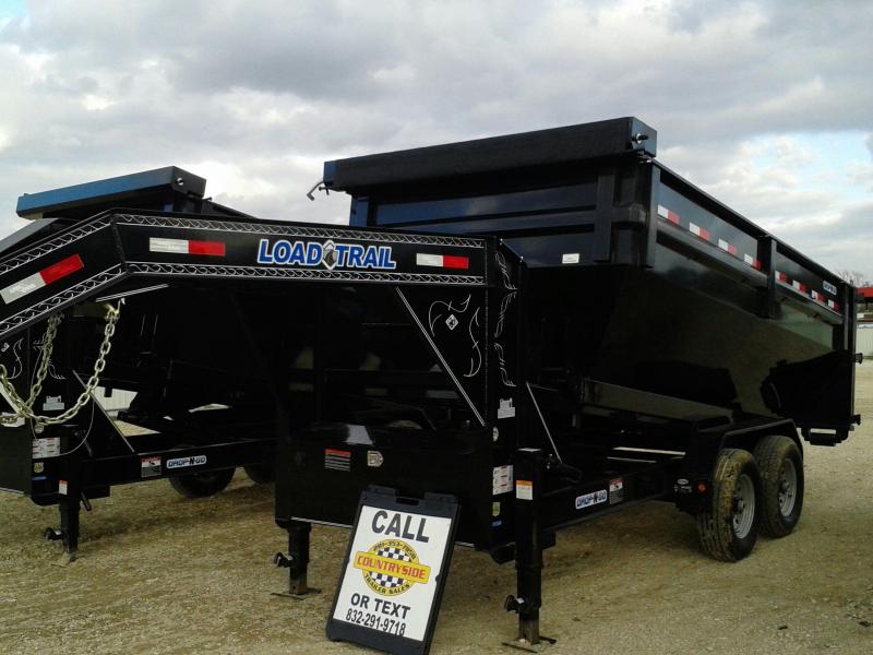 2017 Load Trail 12 X 72 DUMP TRAILER BUMPER PULL Dump Trailer