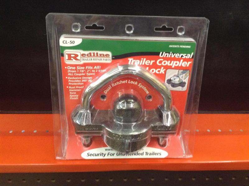 Universal Trailer Coupler Lock Universal Trailer Coupler Lock