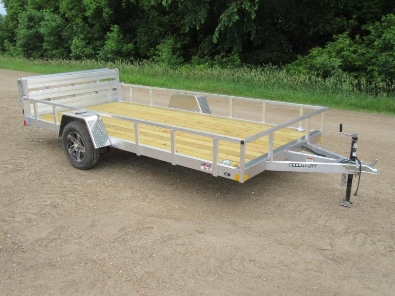 2021 Stealth 6.5'x14' Phantom Aluminum Utility Trailer (1) 5200lb Axle 2021 Stealth 6.5'x14' Phantom Aluminum Utility Trailer (1) 5200lb Axle