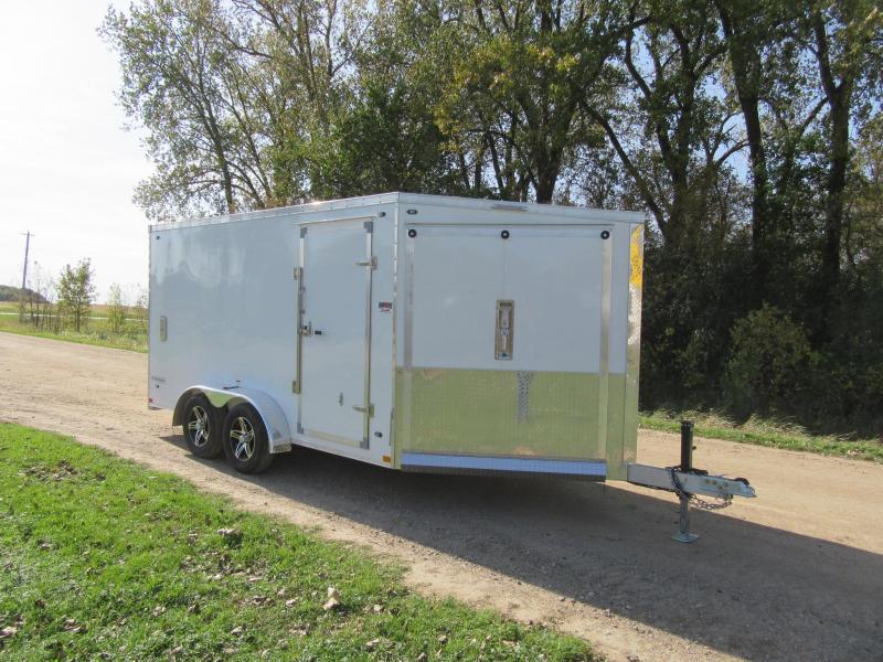 2020 7'x19' Stealth Predator Aluminum Enclosed Snowmobile Trailer 2020 7'x19' Stealth Predator Aluminum Enclosed Snowmobile Trailer