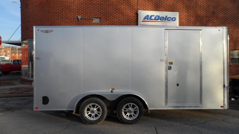 2020 H and H Trailer 7X16 TANDEM FLAT TOP HH VNOSE 7K CARGO 2020 H and H Trailer 7X16 TANDEM FLAT TOP HH VNOSE 7K CARGO