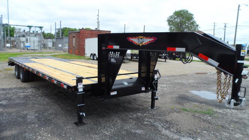 2019 H and H Trailer 25+5 19LB 24K GNLP DECKOVER SUPER DLX 2019 H and H Trailer 25+5 19LB 24K GNLP DECKOVER SUPER DLX
