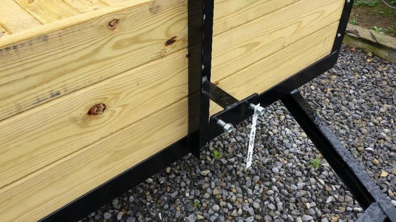  / 2015 Holmes residential 5x8 utility trailer -LED -wood sides -3.5k
