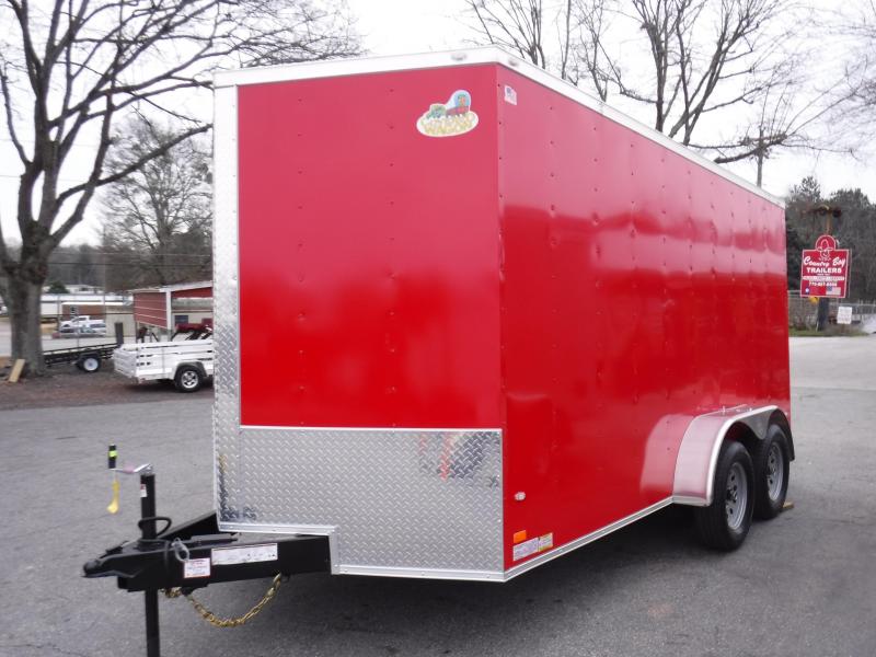 7X14 Enclosed 2-3500 lb.Axle 7X14 Enclosed 2-3500 lb.Axle