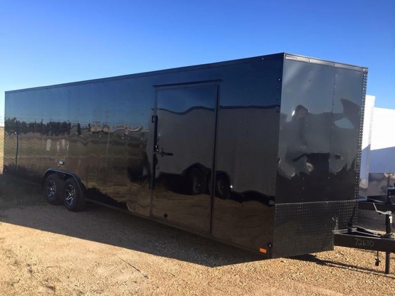 28 Continental Cargo BLACK OUT Car / Racing Trailer Enclosed Trailers