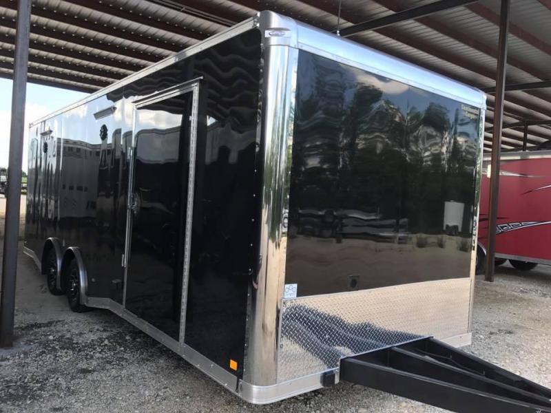 34' BATHROOM / SHOWER TRAILER AUTO MASTER Car / Racing Trailer enclosed