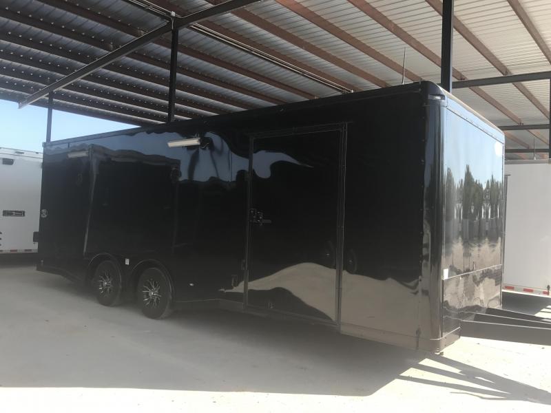 34' BATHROOM / SHOWER TRAILER AUTO MASTER Car / Racing Trailer enclosed